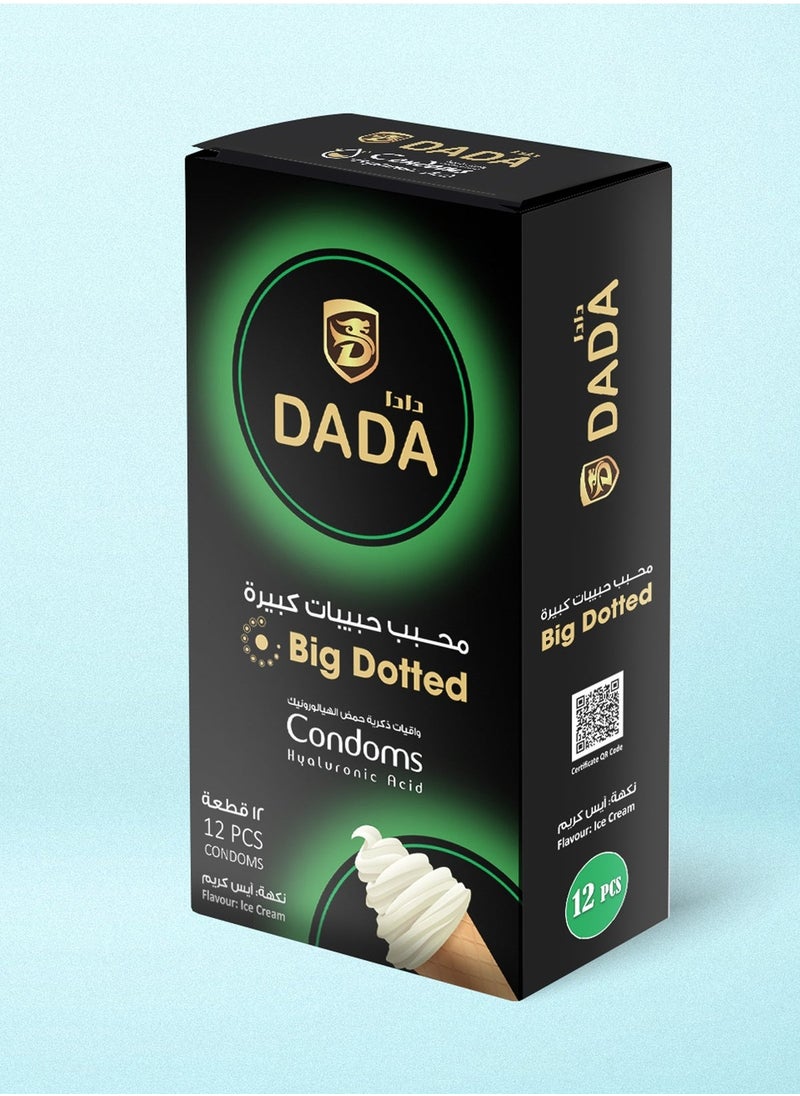 Dada Dada Big Dotted Condoms 12s  - Image 1