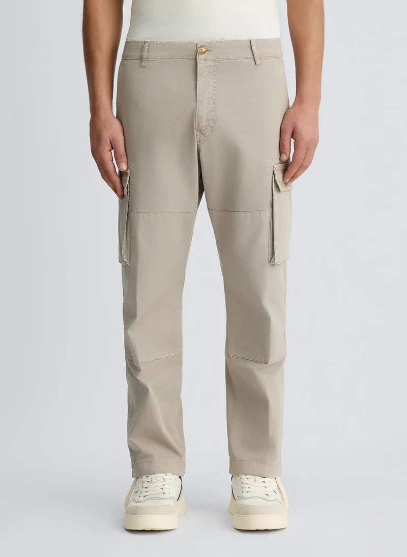 Liu Jo Beige Cargo Trousers