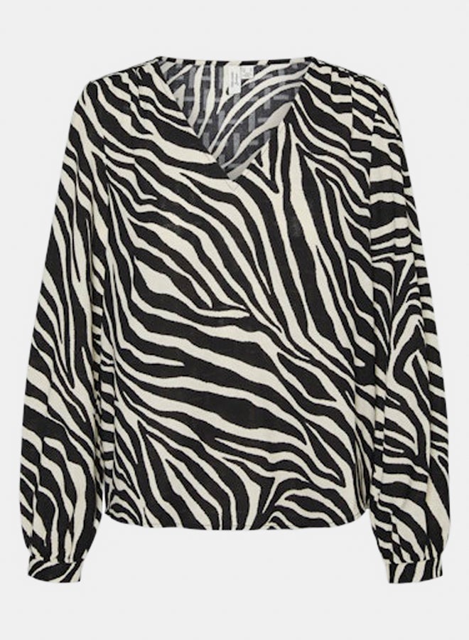 VERO MODA Womens Teagan Longsleeve V-Neck Top