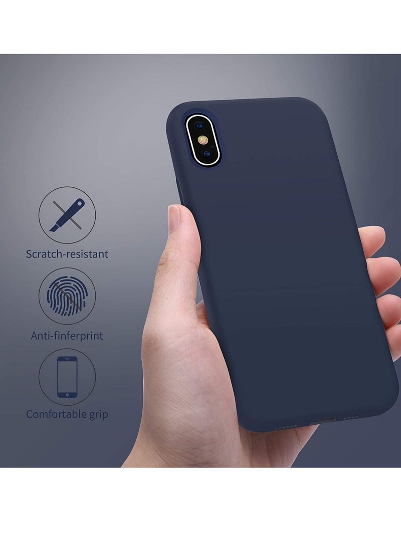 ELTRAZONE iPhone Xs Max Case,Ultra Slim Fit iPhone Case Liquid Silicone Gel Cover with Full Body Protection Anti-Scratch Shockproof Case - Image 2
