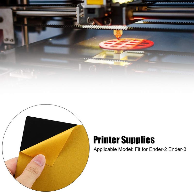 235x235mm ملصق سرير ساخن للطابعة ثلاثية الأبعاد بدون انحناء ملحق منصة السرير الساخن - Image 4