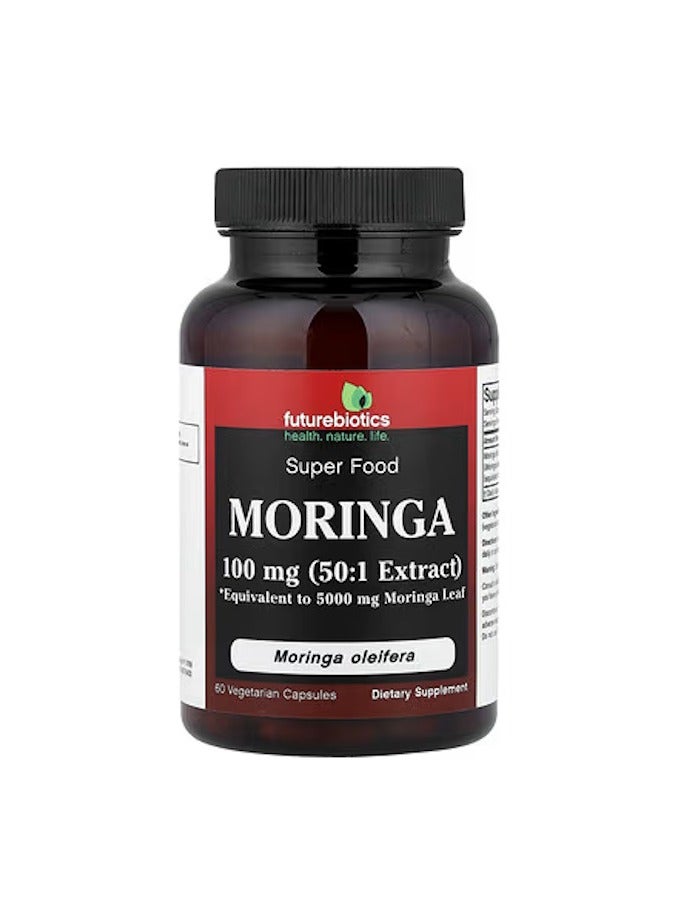 فيوتشر بايوتكس Futurebiotics, مورينجا، 100 ملغ، 60 كبسولة نباتية