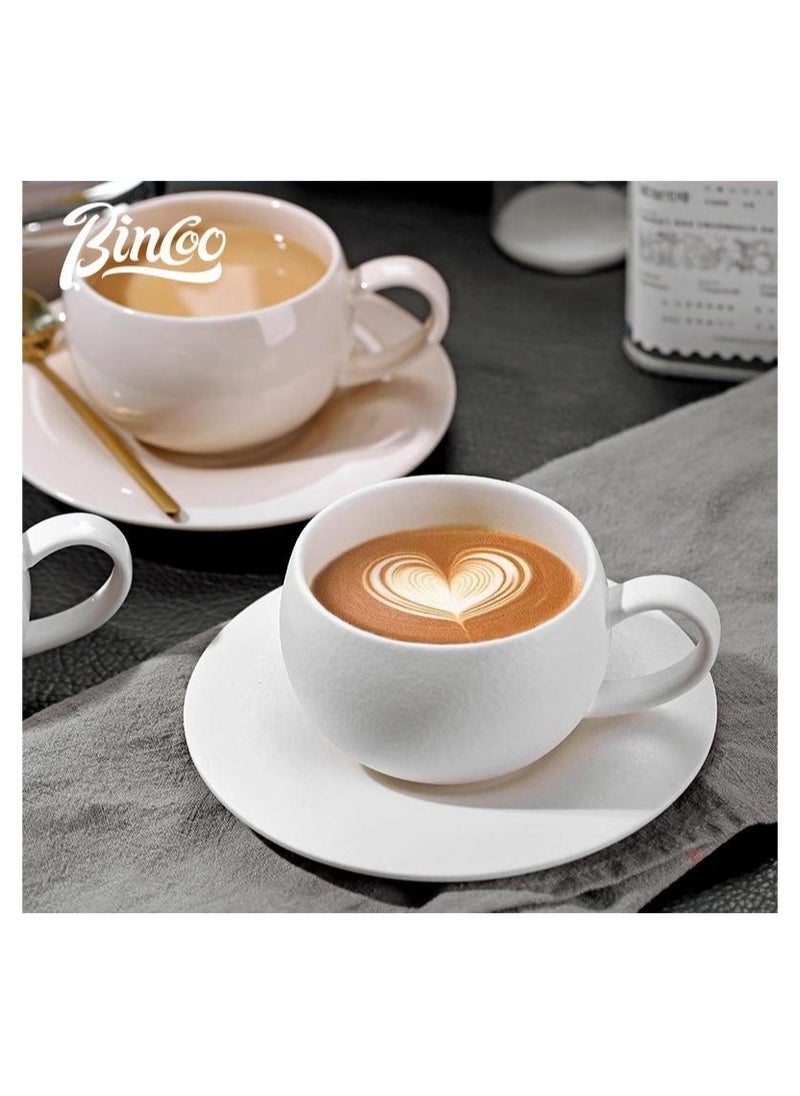 Bincoo - Coffee Pot, Moka Pot Italian Coffee Maker 6 cup/10 OZ Stovetop Espresso Maker for Gas or Electric Ceramic Stovetop Camping Manual Cuban Coffee Percolator for Cappuccino or Latte - Image 1