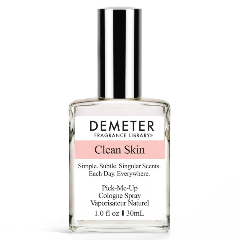 DEMETER Natural Perfume Spray Cologne for Women, Clean Skin, 1 oz - Image 1