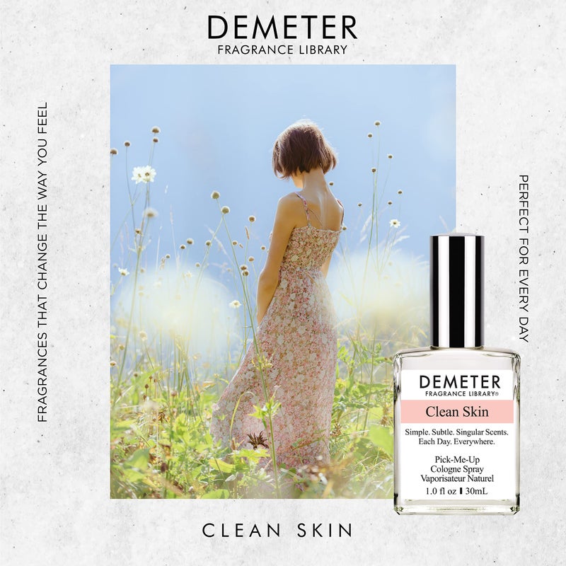 DEMETER Natural Perfume Spray Cologne for Women, Clean Skin, 1 oz - Image 3
