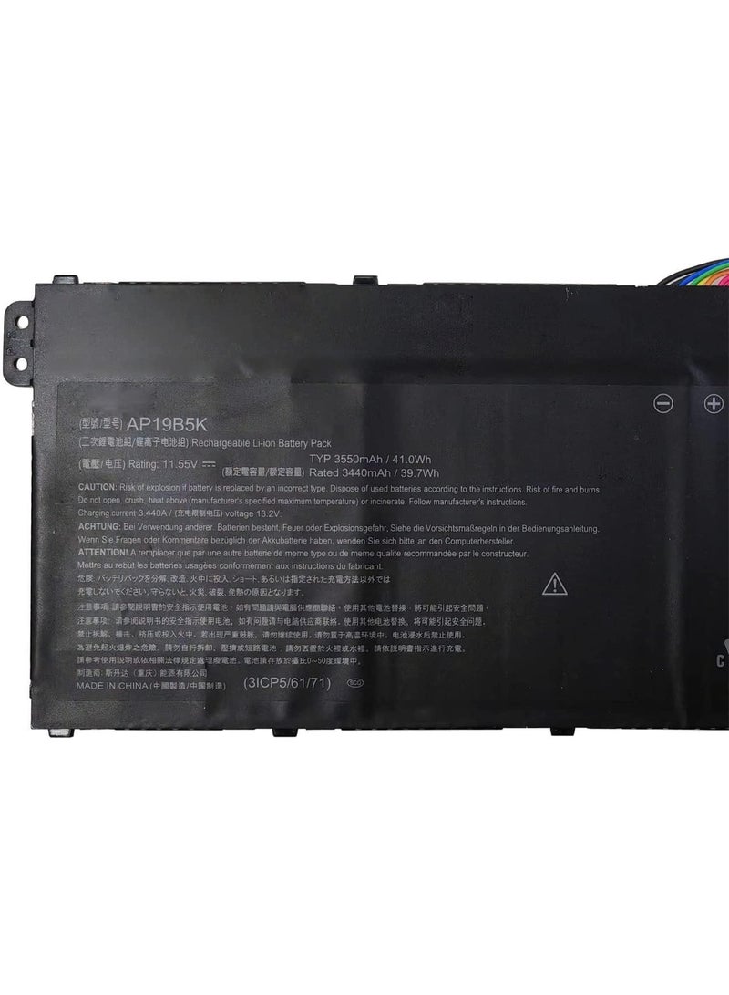 Terabyte AP19B5K AP19B8K Compatible with Acer Aspire 3 A314-22 A315-23 A315-57G A317 Aspire 5 A514 Aspire 7 A715-42G Chromebook 15 CB315-3H Series (11.55V 41Wh) - Image 2