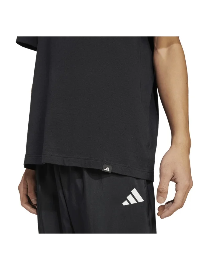 اديداس adidas M L SLIDE TEE Black Training T-SHIRTS for Men - XS