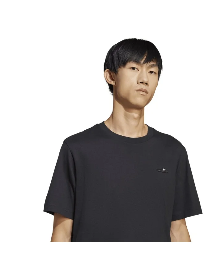 اديداس adidas M L SLIDE TEE Black Training T-SHIRTS for Men - XS