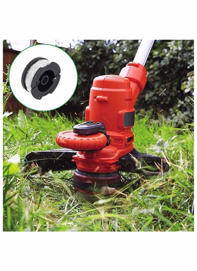 SYOSI - AF 100 Eater Spool String Trimmer Replacement for Black Decker Edger 30ft 0.065" Autofeed Refills Spools - Image 1
