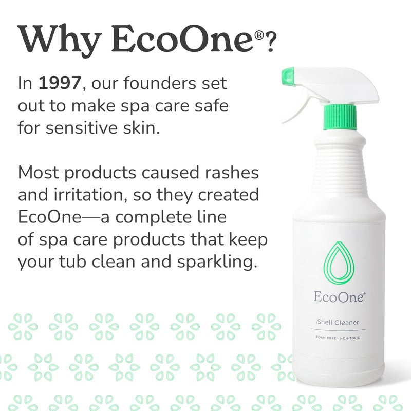 Eco One Filter Boost by EcoOne | Enzyme-Powered Hot Tub & Spa Filter Cleaner | Hot Tub Filter Cleaner Soaking Solution to Maintain Filter Efficiency | Deep Cleans Filter Fibers, 2 Oz - Image 5