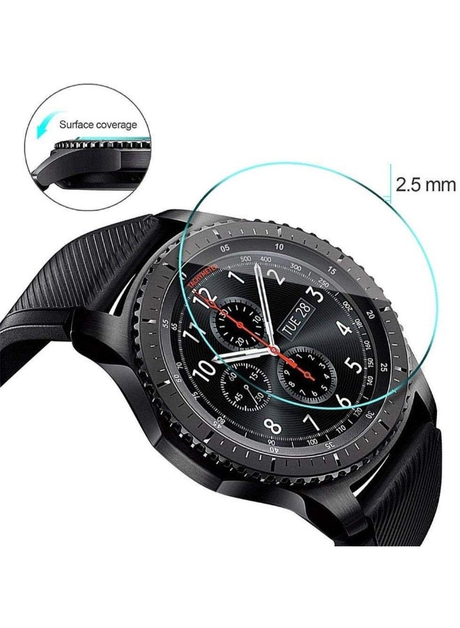 Tempered Glass Screen Protector Film For Huawei Watch GT Clear - Image 4