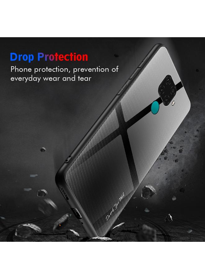 اس-توب جراب لهاتف Huawei Nova 5i Pro جراب واقٍ من الزجاج المتدرج الملمس - Image 4