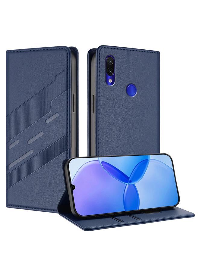 S-TOP Case For Redmi Note 7 Pro Embossed Multi-functional Wallet Retro Leather Phone Case - Image 1