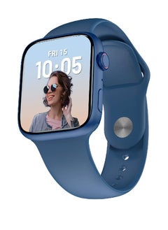 Zoom Plus Bluetooth Calling Full Touch Display Multi-Function Smartwatch For Men & Women Blue  - Image 1