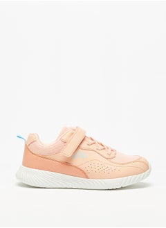 Girls Sports Shoes with Hook and Loop Closure