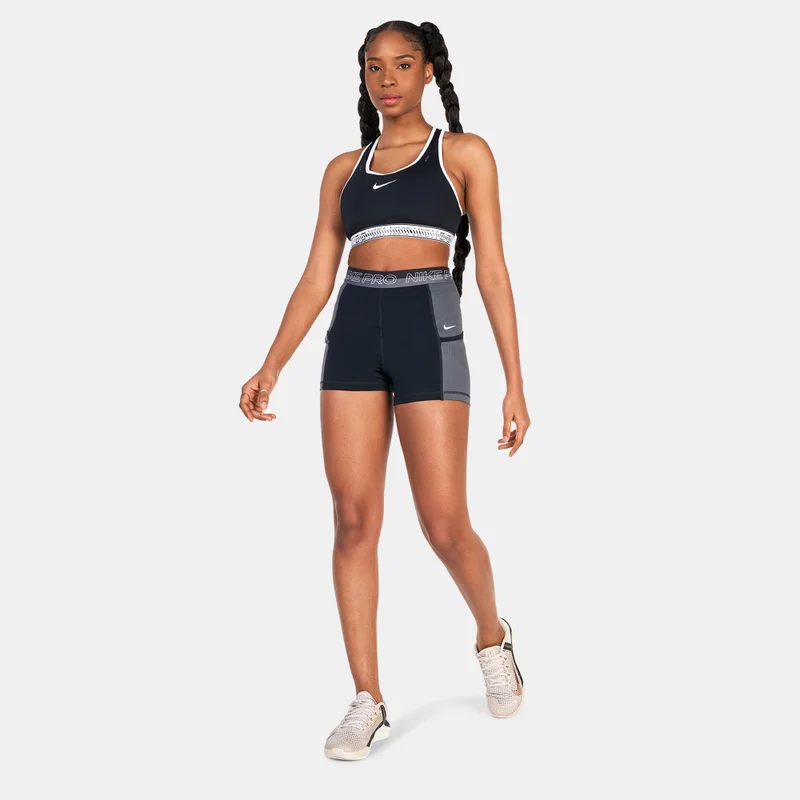 Nike Women's Swoosh On The Run Medium-Support Sports Bra