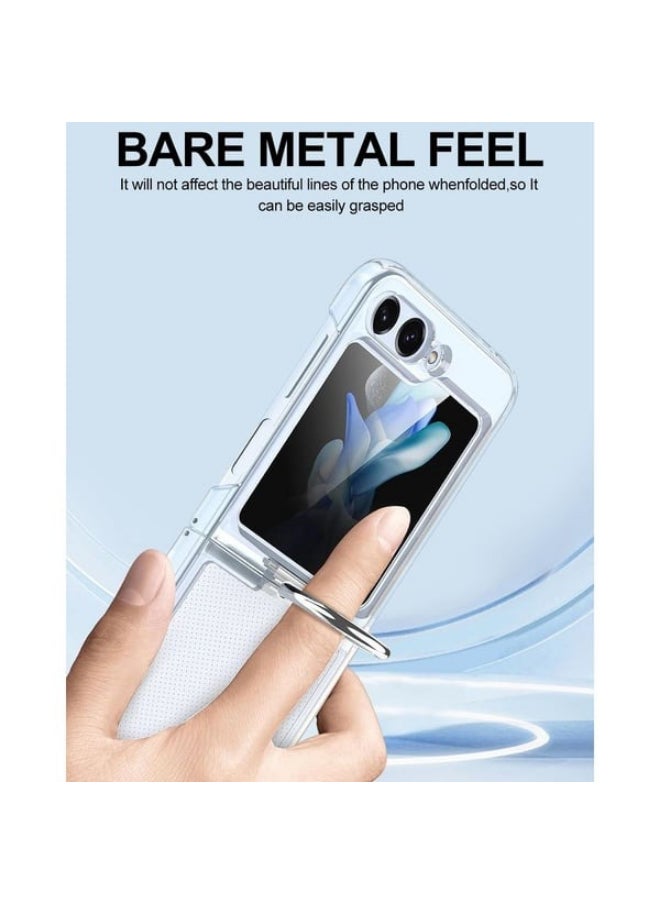 Protect PROTECT Lucid Clear Phone Case for Samsung Z Flip 6 | Transparent, Anti-Scratch, Full Protection, Sleek Design – Model: LSFLP6CLR  - Image 4