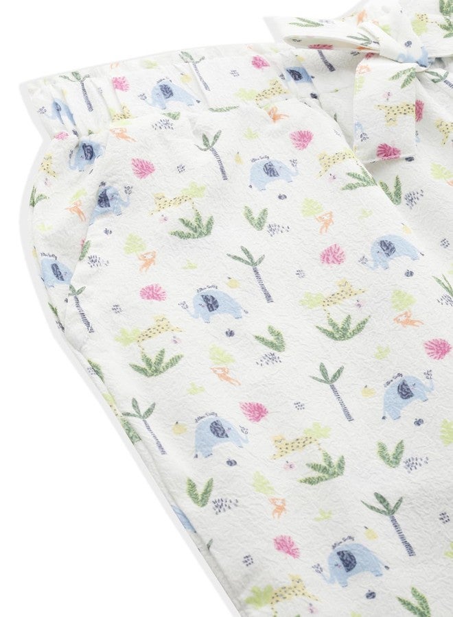 Allen Solly Girl's Regular Pants (AGWBKHWFA45407_White - Image 5