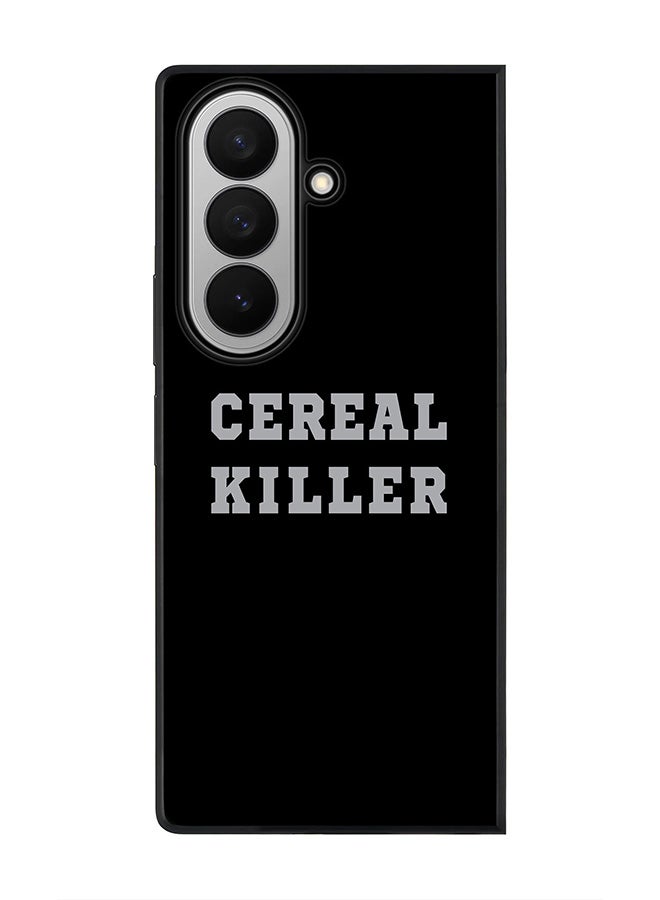 Stylizedd For Samsung Galaxy Z Fold7 Case,Slim fit Camera Protection, Shockproof Thin Phone cover  - Cereal Killer
