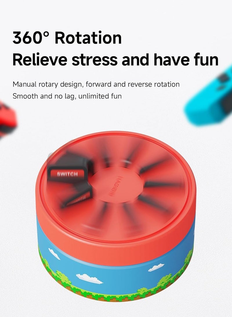 Nintendo Switch Storage Case, PS Vita Rotating Game Card Case with 10 Card Slots  Portable Magnetic Game Cartridge Holder Switch Game - Image 2
