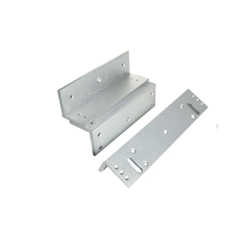 حوامل قفل الباب المغناطيسي على شكل Z و L لنوع القفل المغناطيسي الكهربائي - للتوصيل بأي نظام تحكم دخول أو هاتف باب فيديو