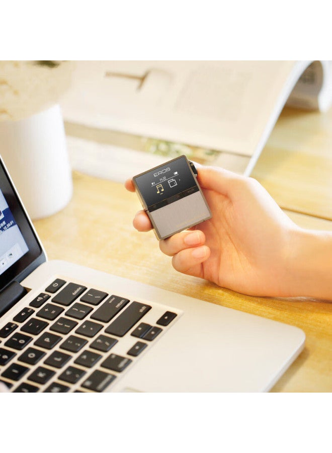 Aigo Eros Ten Bluetooth Sports Mp3 Music Lossless Player, Hifi Mini Clip-on Dsd, For Students, Gray - Image 4