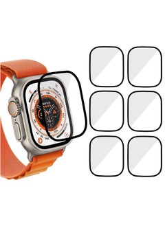 6 pieces of screen protection compatible with the Apple Watch Ultra / Ultra 2, size 49 mm