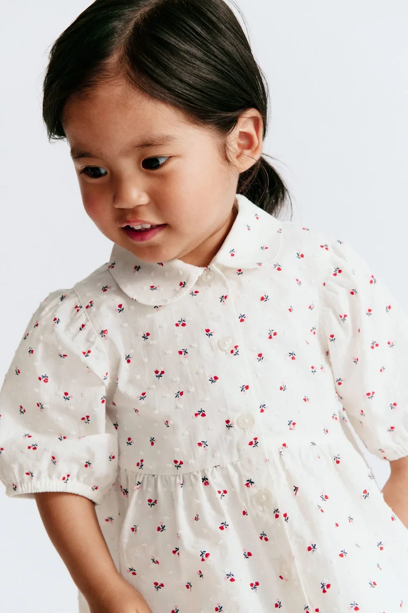 H&M Flared cotton blouse
