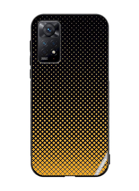 Protective Case Cover For Xiaomi Redmi Note 11 Pro 5G Halftone Circle Background Design Multicolour