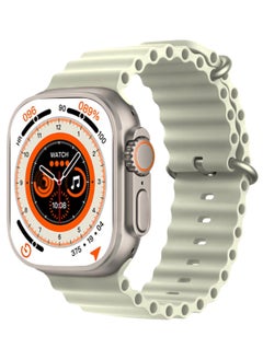 Generic T900 Ultra NFC Bluetooth Call Wireless Charging Smartwatch (Off White)  - Image 1