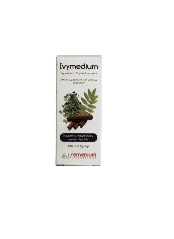Remedium Pharmaceuticals 120 Ml Ivymedium Syrup  - Image 1