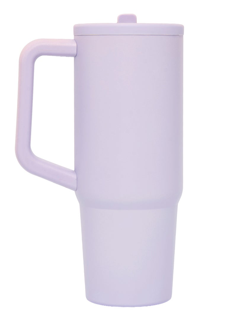 Prickly Pear Stainless Steel 40 Oz Hydrator 2.0 Water Bottle Lilac Logo - Image 3