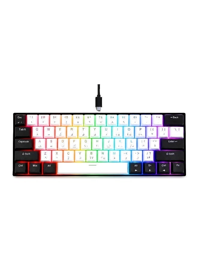 Huazzzyi Huazzzyi 61 Keys Mechanical Gaming Keyboard Z6432F1AB39986B54C73BZ