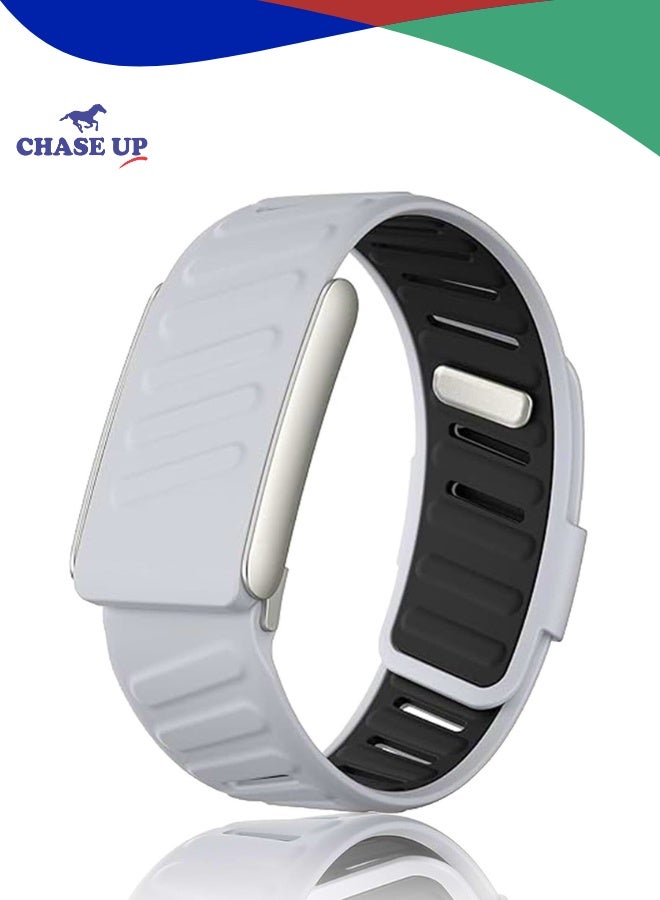 Chase Up Silicone Wristband Compatible with Whoop 5.0 Band, Comfort Durable Soft Adjustable Silicone Sports Loop Strap for Men & Women, with U Shapped Connector - Image 1