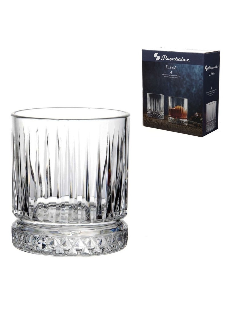 Pasabahce 4-Piece Elysia Glass Set 210 ml Clear - Image 3