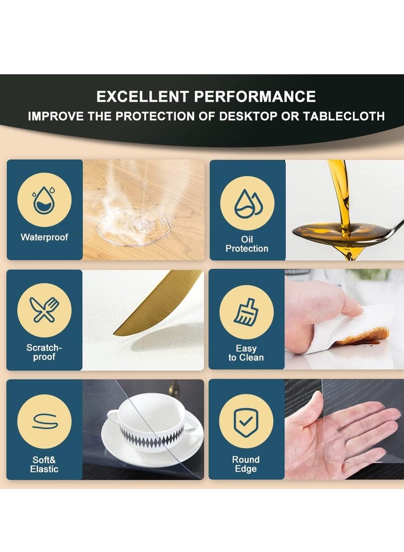 شو وو غطاء من البلاستيك PVC للماء طاولة الطعام - Image 2