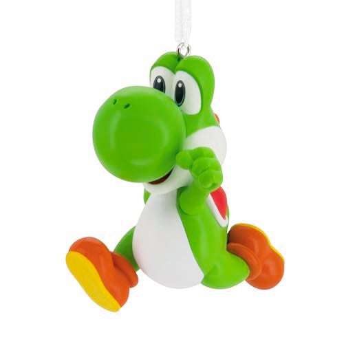 Hallmark Christmas Ornament, Nintendo Super Mario Yoshi Ornament, Gifts for Gamers - Image 1