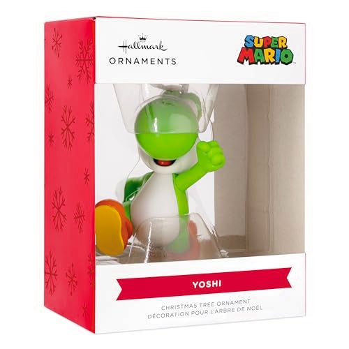 Hallmark Christmas Ornament, Nintendo Super Mario Yoshi Ornament, Gifts for Gamers - Image 3