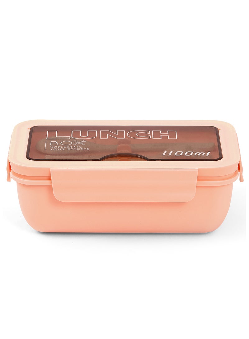 Eazy Kids Lunch Box With BPA Free And Leakproof- Pink - Image 4