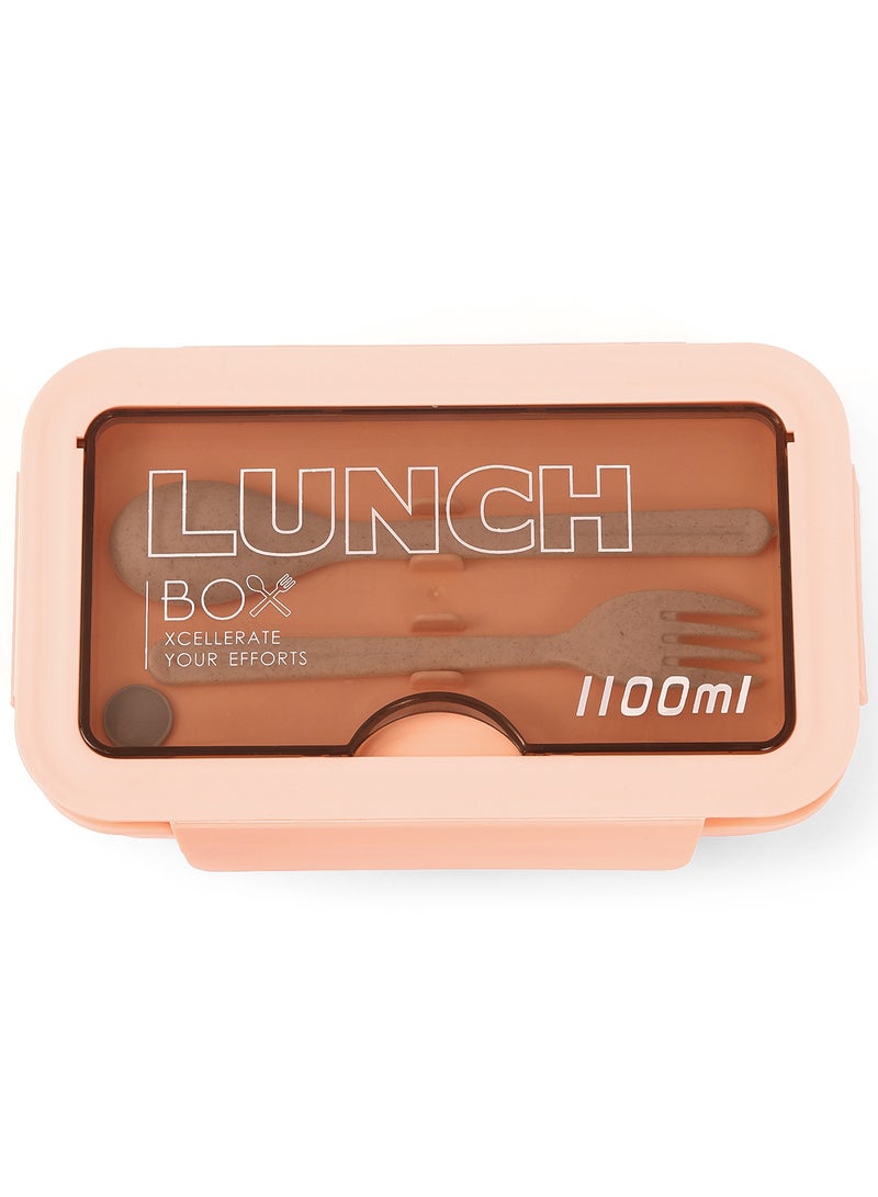 Eazy Kids Lunch Box With BPA Free And Leakproof- Pink - Image 5