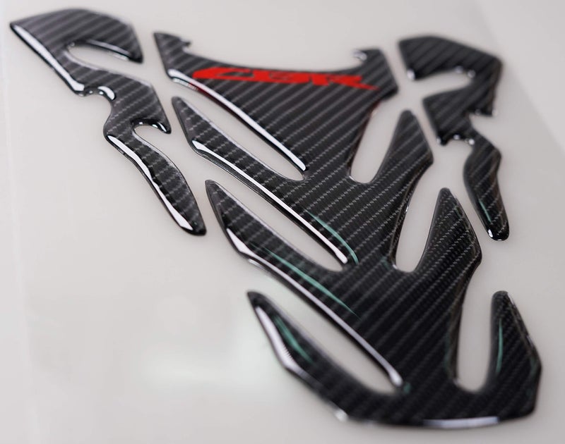 REVSOSTAR Real Carbon Look, Fuel Gas Tank Cap, Protector Pad, Tank Pad Decal Stickers, Tank Protector for CBR600RR 2003-2015 CBR1000RR 2004-2015, 2PCS Per Set - Image 2