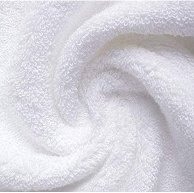 Mrunals Fashion Gift for Brother Sister Message Written by Embroidery on Hand Towel 150 GSM Pack of 2 White Towel Lovely Sister - Image 3