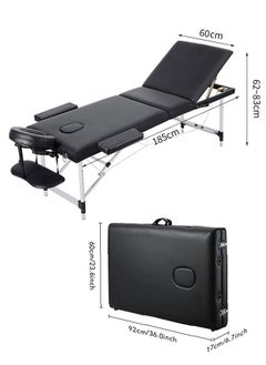 GoldenLike Massage Table Portable Massage Bed Height Adjustable Lash Bed Salon Spa Table with Carry Case & Accessories  - Image 4