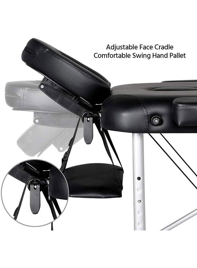 GoldenLike Massage Table Portable Massage Bed Height Adjustable Lash Bed Salon Spa Table with Carry Case & Accessories - Image 5