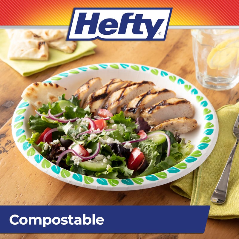 Hefty Compostable 10"" Plate 20ct - Image 3