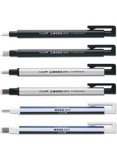 Tombow Mono Zero Retractable Pencil Eraser 2.3mm - Black  - Image 2