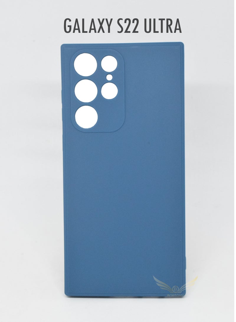 BORTONY Galaxy S22 Ultra Case,Liquid Silicone Protective Case Cover With Camera Protection For Samsung Galaxy S22 Ultra - Image 1