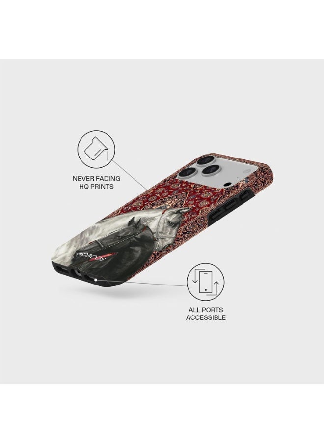 موبكوس جراب Mobcos Dynasty Premium لهاتف iPhone 17 Pro، متوافق مع غطاء صلب مزدوج الطبقات مع حماية من السيليكون - غطاء مقاوم للخدوش والصدمات - Image 5