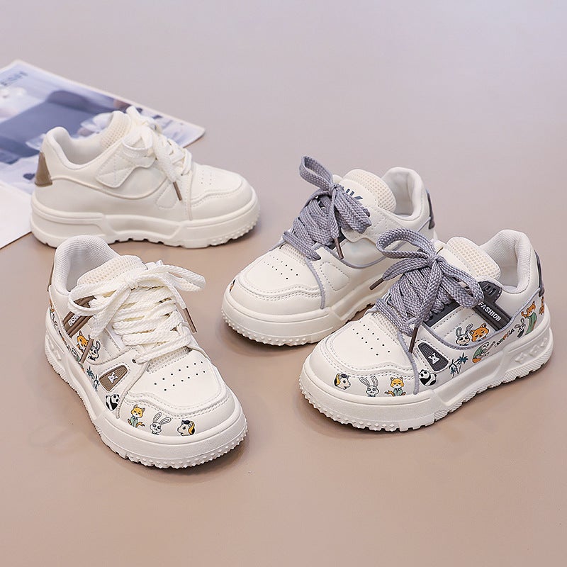 Mesh Sneakers Lightweight Flexible Sole Walking Shoes For Kids Indoor And Outdoor Activities - Image 2