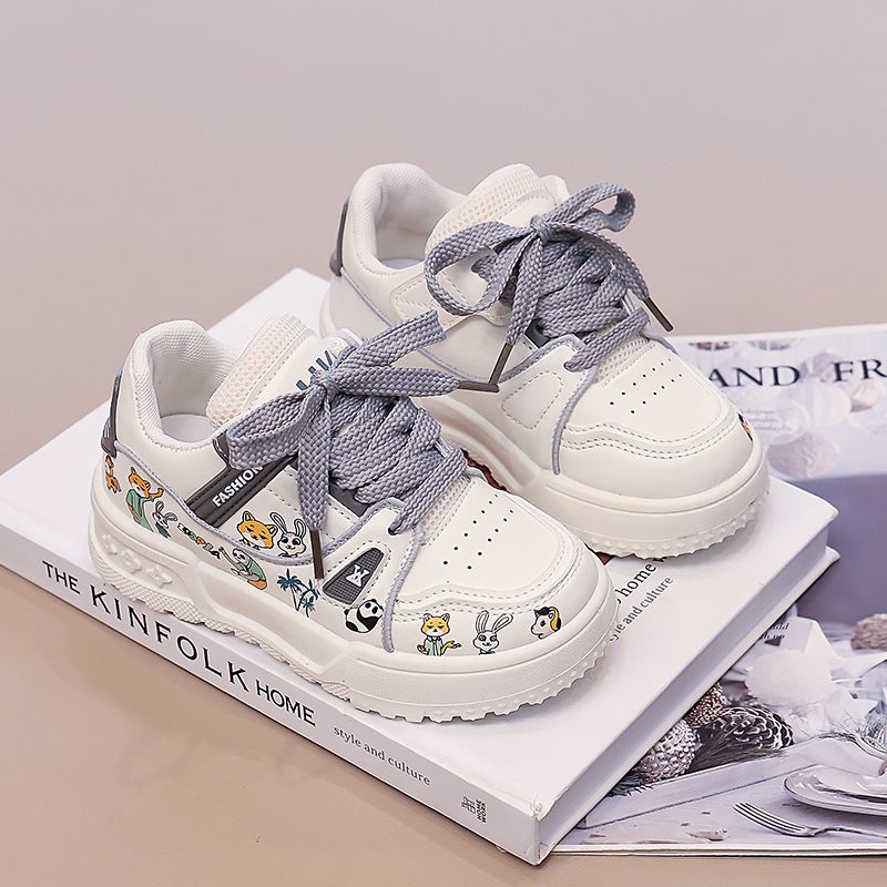 Mesh Sneakers Lightweight Flexible Sole Walking Shoes For Kids Indoor And Outdoor Activities - Image 3